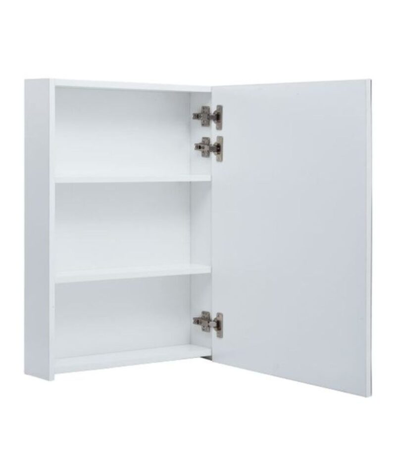 LED Bathroom Mirror Cabinet - Square Light - Image 4