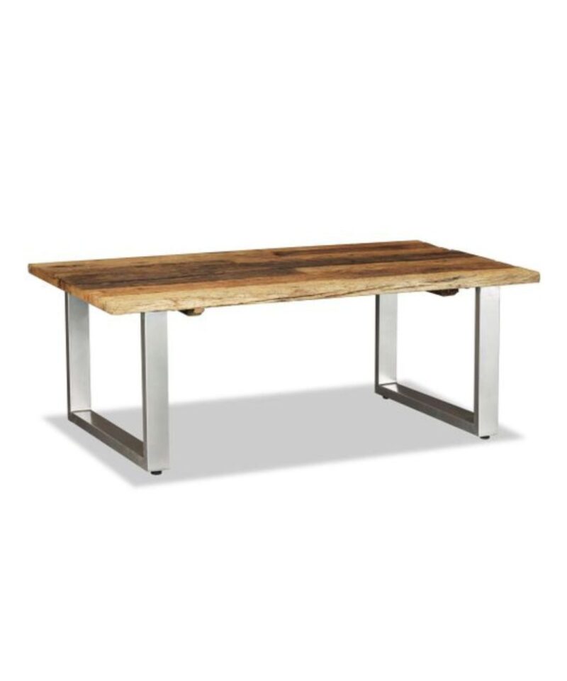 Solid Reclaimed Wood Coffee Table - Image 2