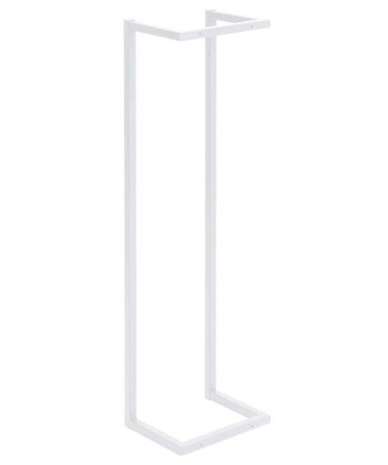 Minimal Iron Wall Towel Rack (Black or White) - Image 8