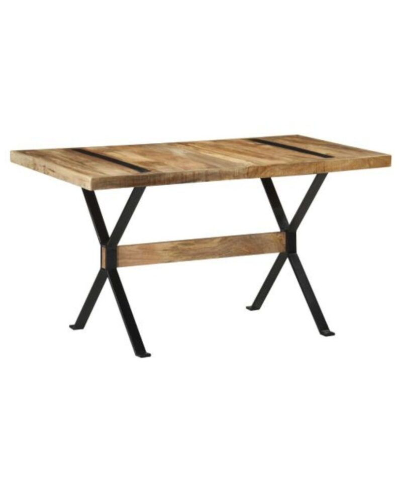 Industrial Style Mango Wood Dining Table