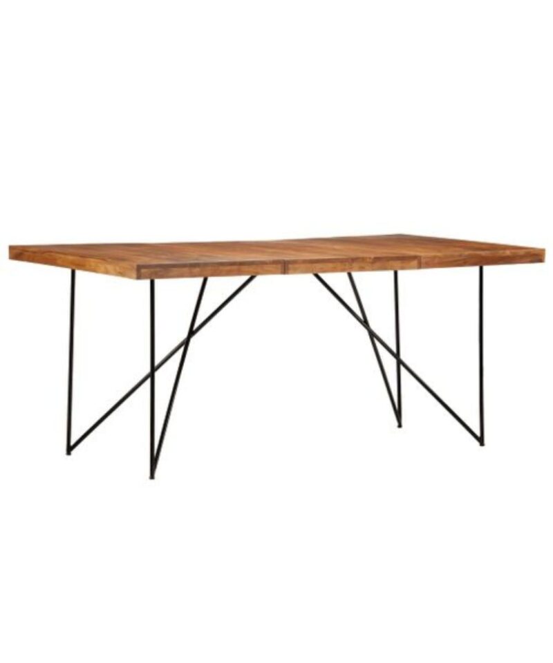 Minimal Acacia Wood Dining Table