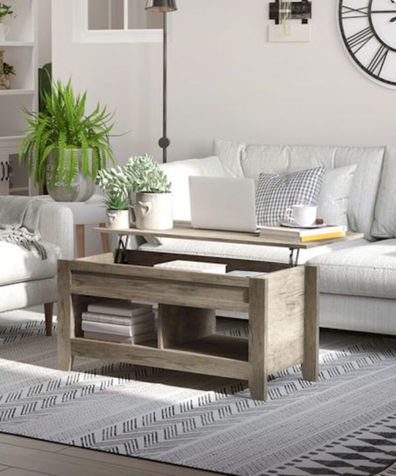 Lift Top Coffee Table In Oak