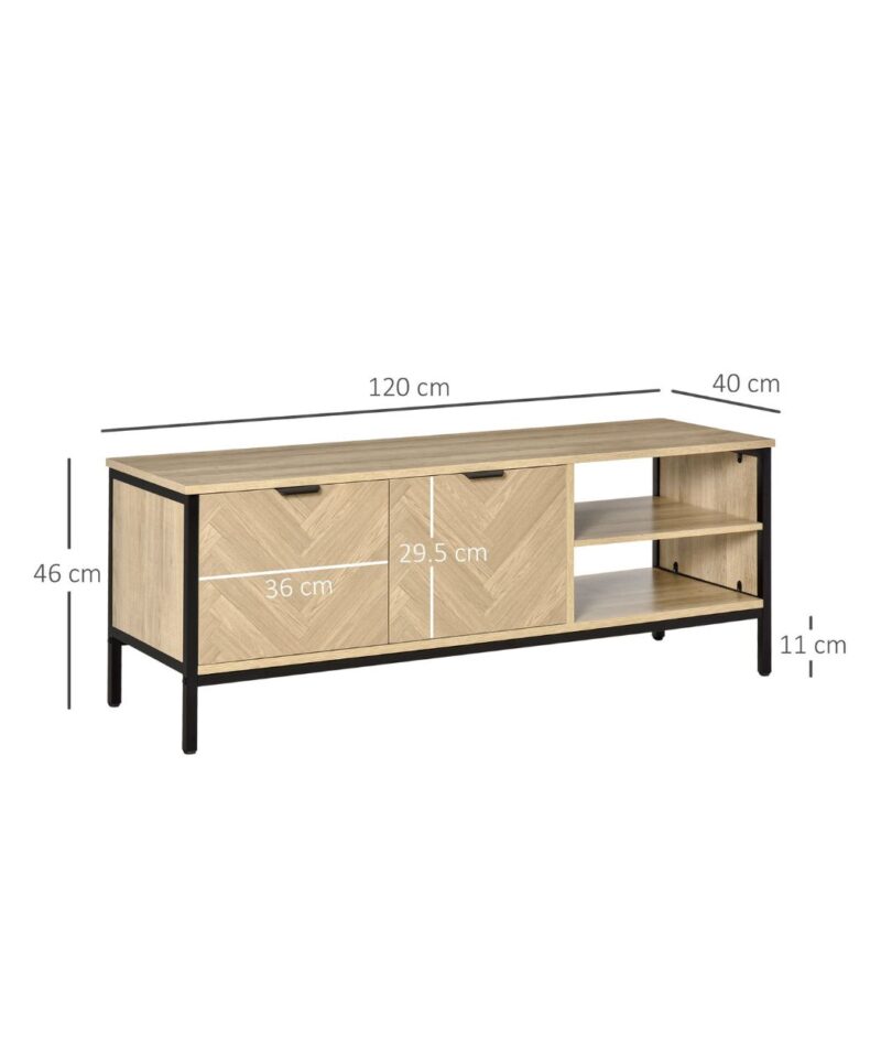 Scandinavian Style Minimal TV Stand - Image 3