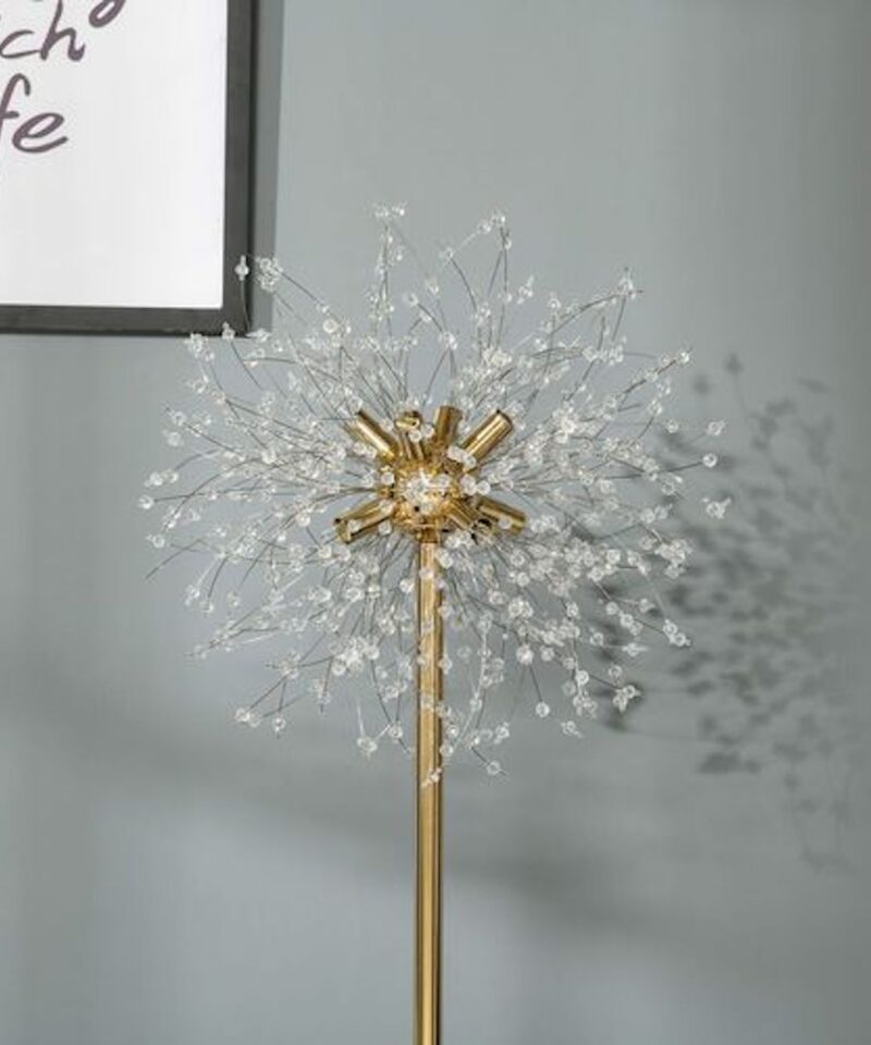 Dandelion Floor Lamp in Gold - Image 3