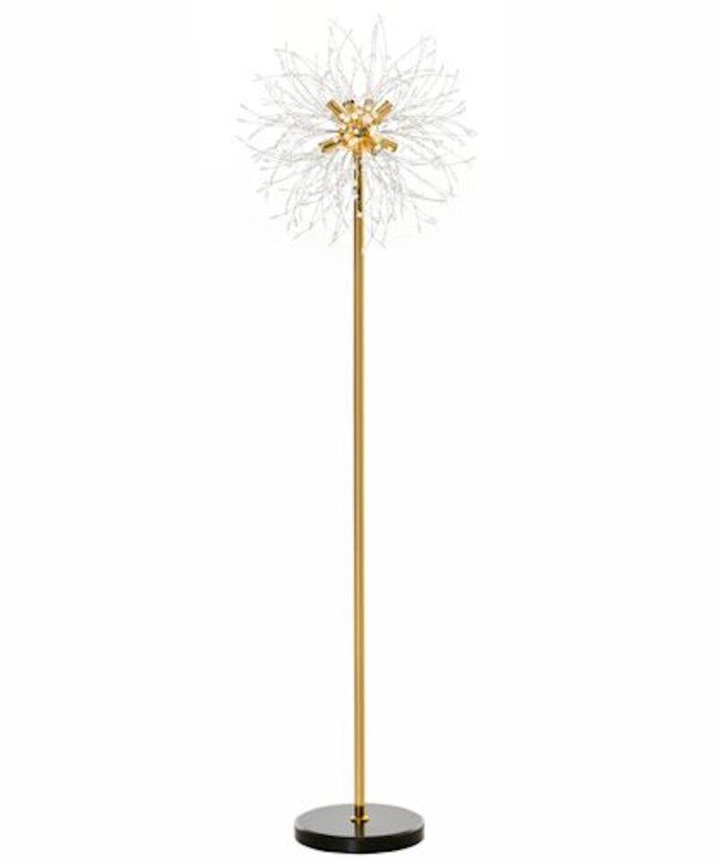 Dandelion Floor Lamp in Gold