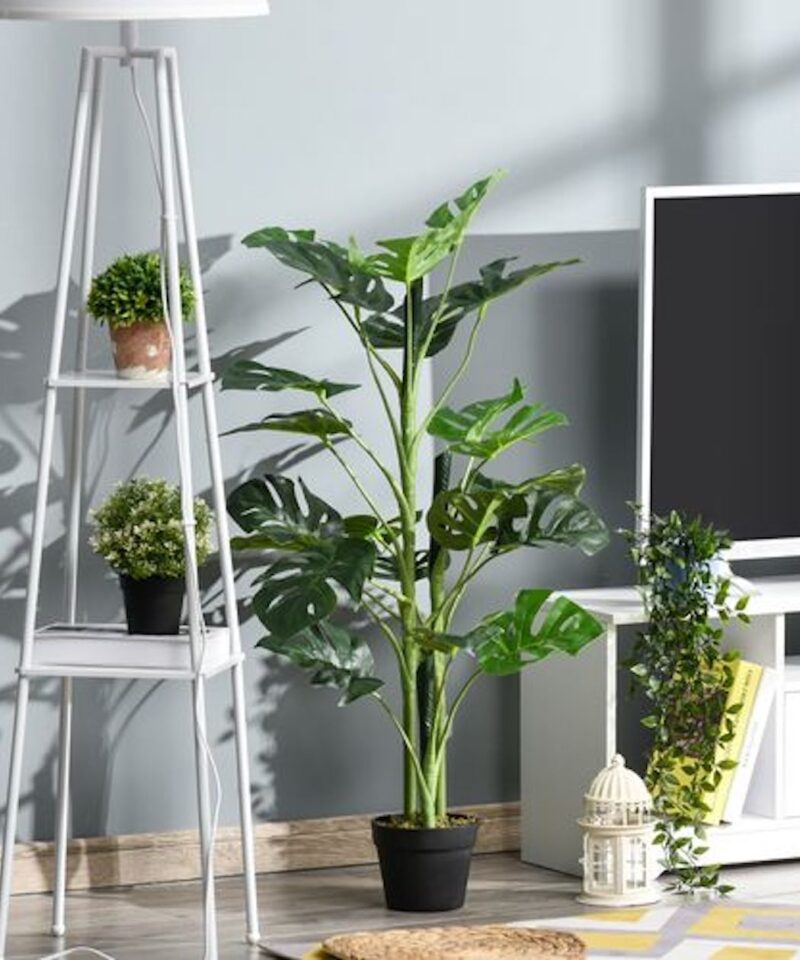 Faux Monstera Tree (100cm Tall)